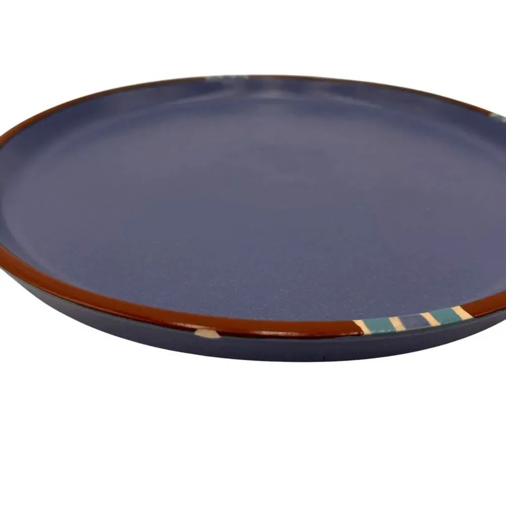 Dansk Blue Mesa Vintage Southwestern Large Round 13